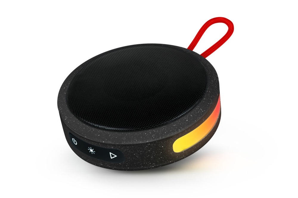 BigBen 2809237 Party Nano vezeték nélküli világító fekete Bluetooth hangszóró