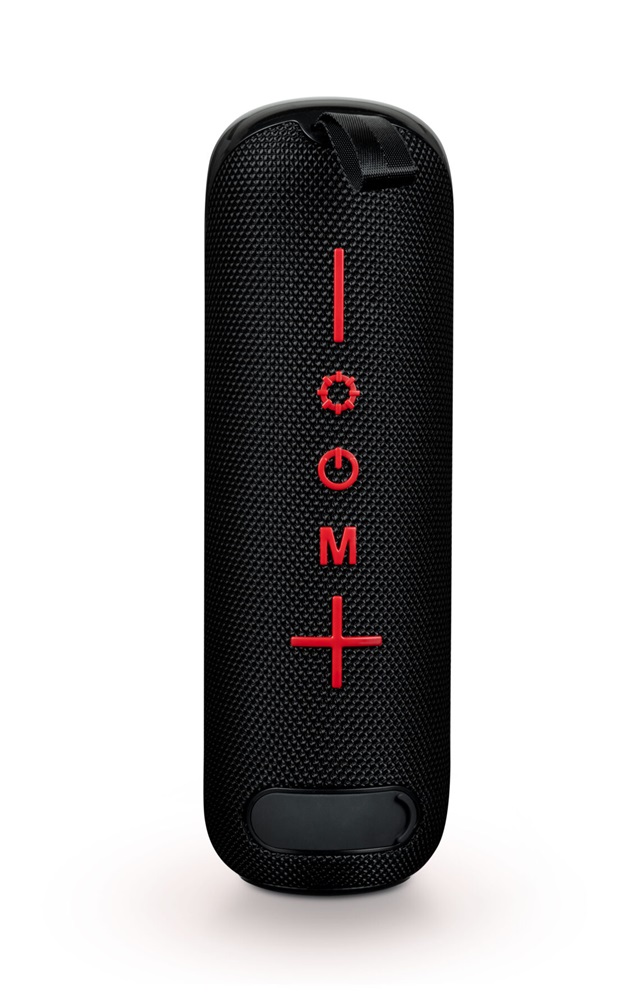 BigBen 2809246 Party Tube vezeték nélküli világító fekete Bluetooth hangszóró