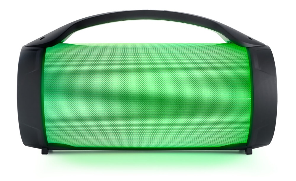 BigBen 2809249 Party Lite vezeték nélküli világító fekete Bluetooth hangszóró mikrofonnal