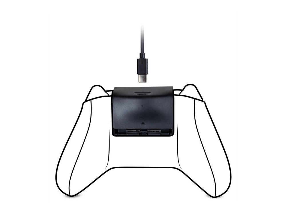 BigBen 2807371 Xbox Series X fekete tölthető kontroller akkumulátor + 3m USB kábel