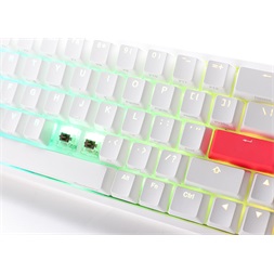 Billentyűzet Ducky ONE 2 SF MX Speed Silver RGB LED Magyar (HU) Fehér