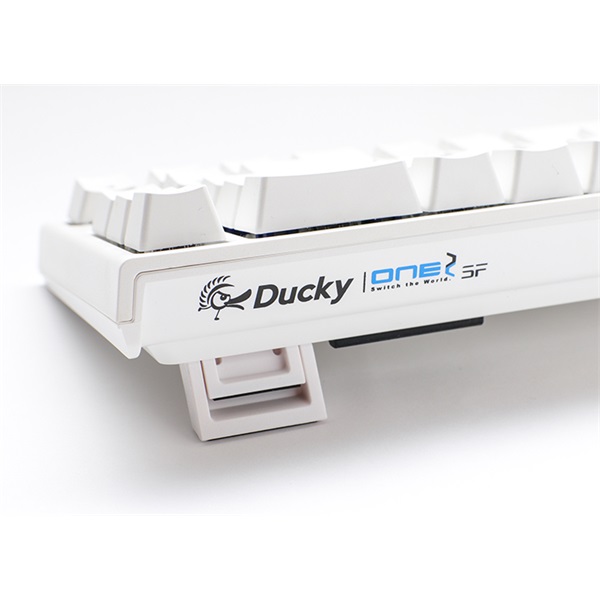 Billentyűzet Ducky ONE 2 SF MX Speed Silver RGB LED Magyar (HU) Fehér