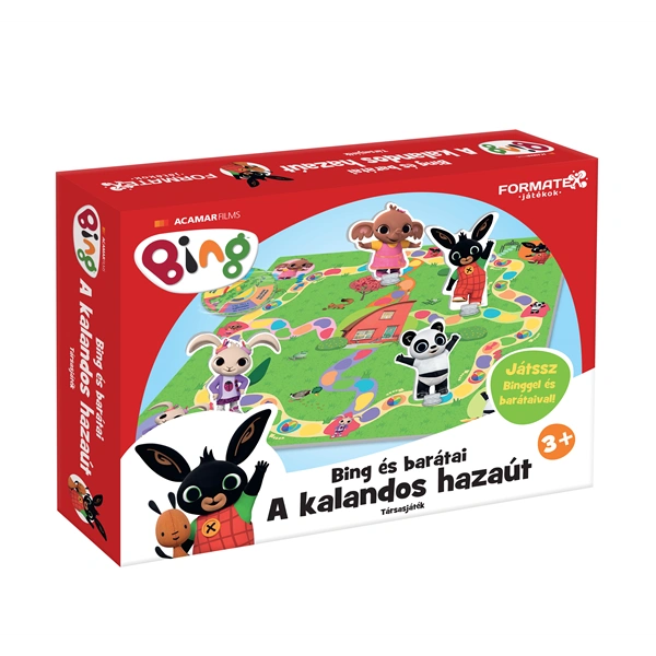 Bing és barátai - A kalandos hazaút társasjáték