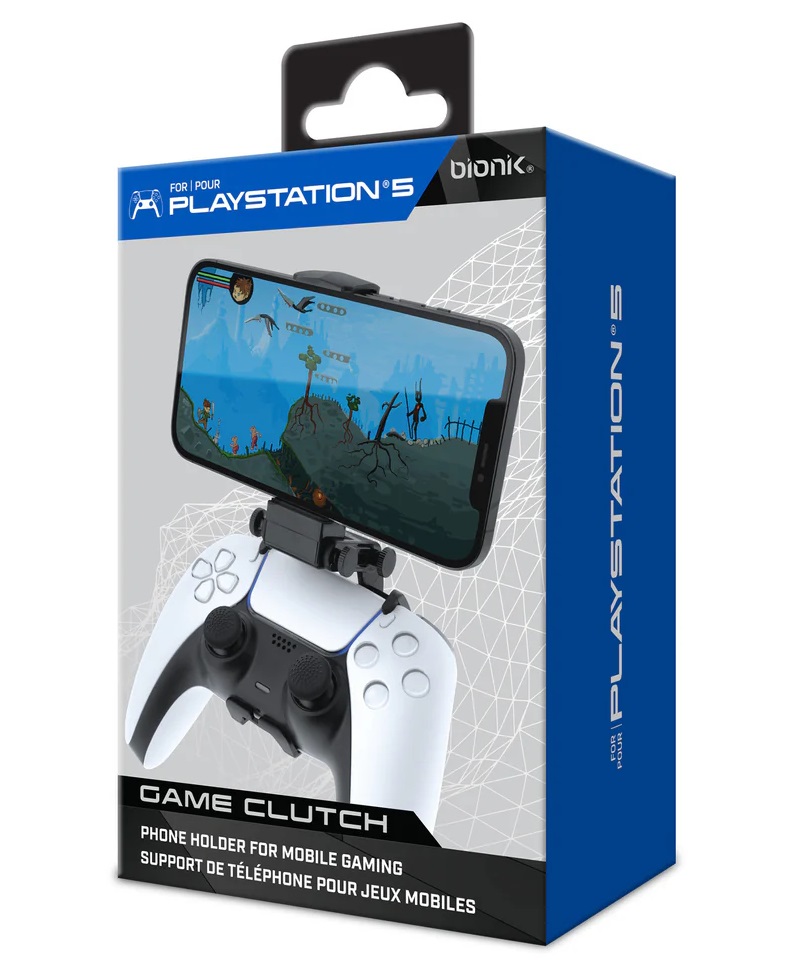 Bionik BNK-9095 Playstation 5 Game Clutch fekete kontroller kiegészítő