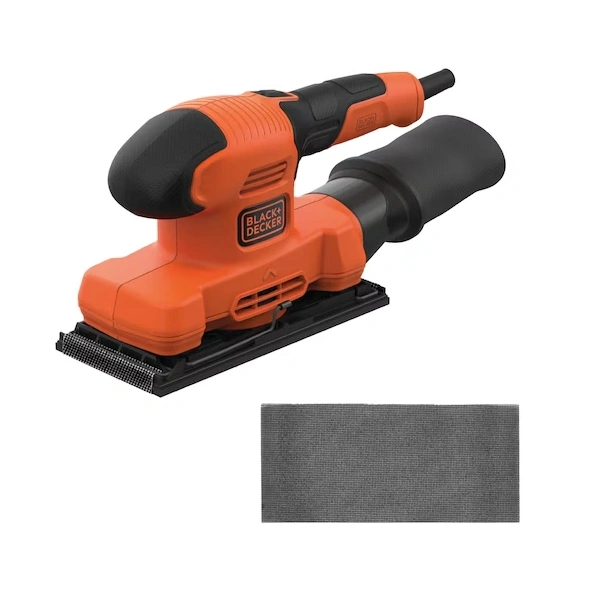 Black&Decker BEW220KAX-QS 150W kofferban 10 db csiszolópapírral vibrációs csiszoló