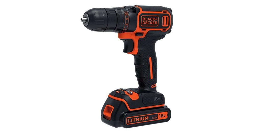 Black&Decker BDCDC18BAFC akkumulátoros fúrócsavarozó gép