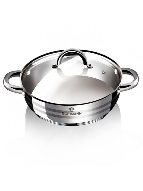 Blaumann BL-1504A 7L Gourmet Line 28 cm fedővel alacsony lábas