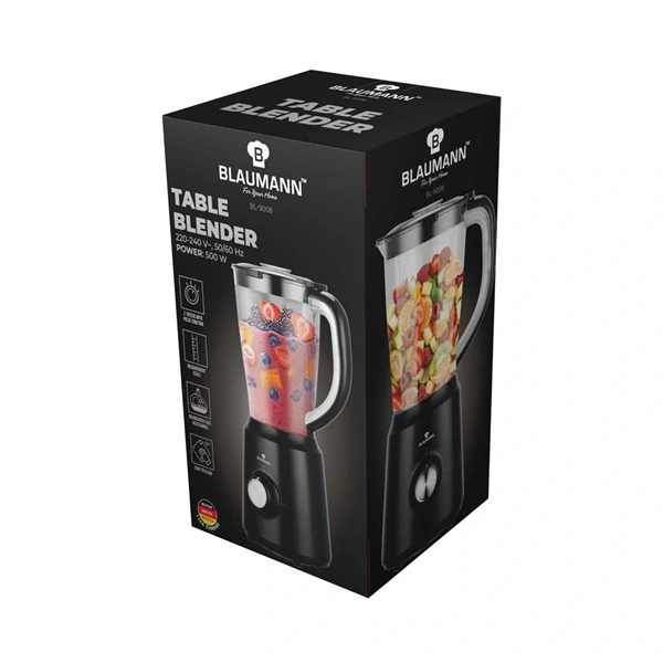 Blaumann BL-9008 1,5L fekete-ezüst turmixgép