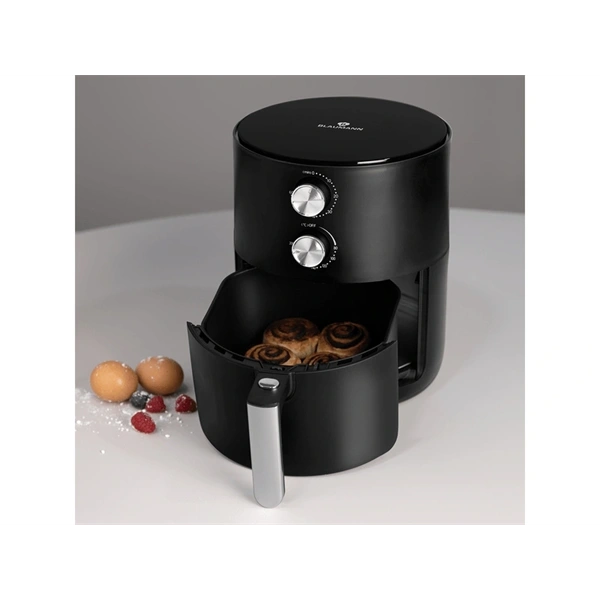 Blaumann BL-9022 Black Silver Collection fekete 3,5 L forrólevegős sütő