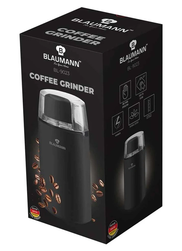 Blaumann BL-9023 fekete kávédaráló 200W, 60g