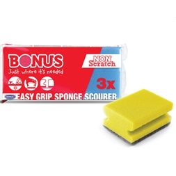 Bonus 3 db/cs formázott mosogató szivacs