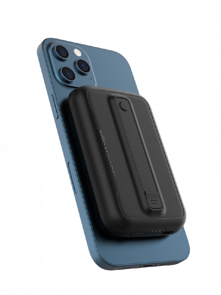 Boompods Magnetic 18W fekete 5 000 mAh vezeték nélküli powerbank
