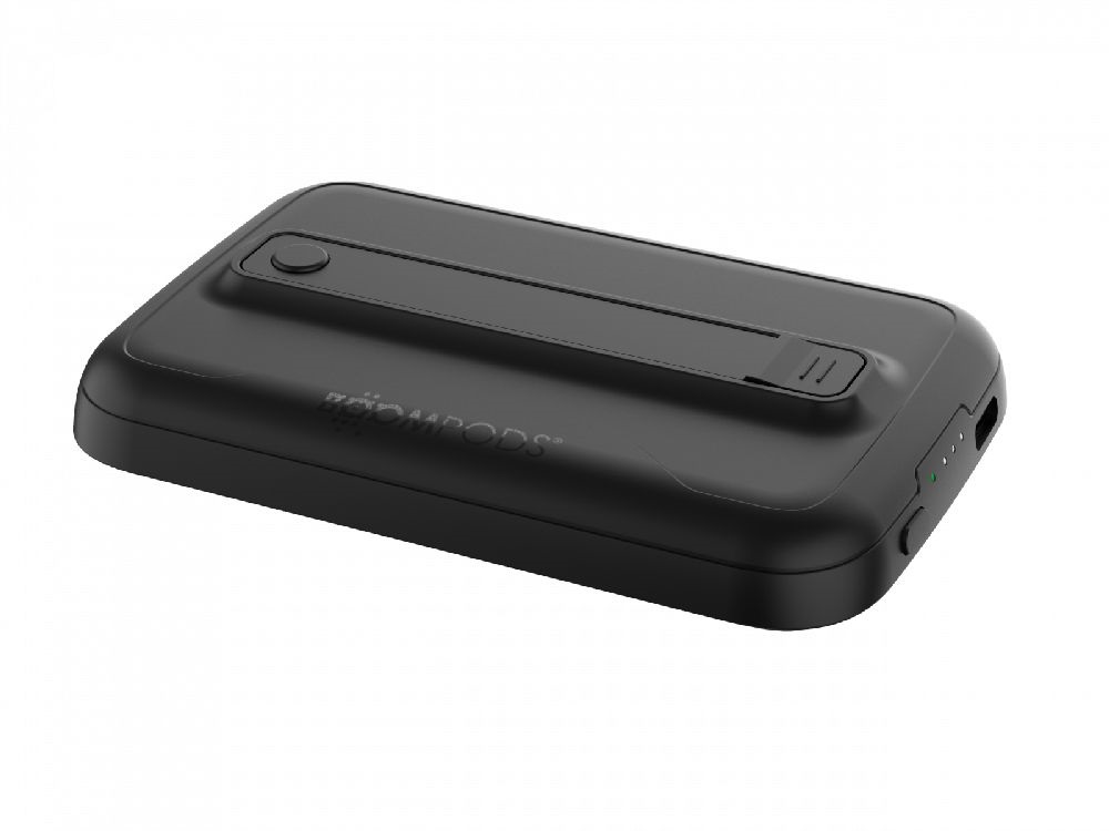 Boompods Magnetic 18W fekete 5 000 mAh vezeték nélküli powerbank