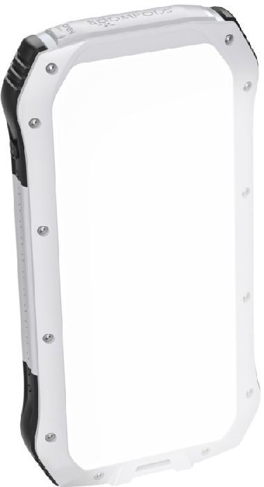 Boompods Neutron Solar fehér 10 000 mAh napelemes powerbank