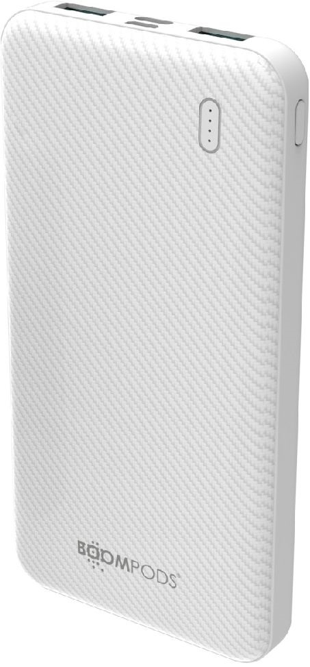 Boompods Obi fehér 10 000 mAh powerbank