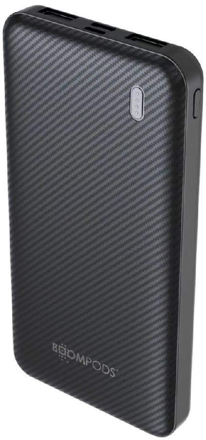 Boompods Obi fekete 10 000 mAh powerbank