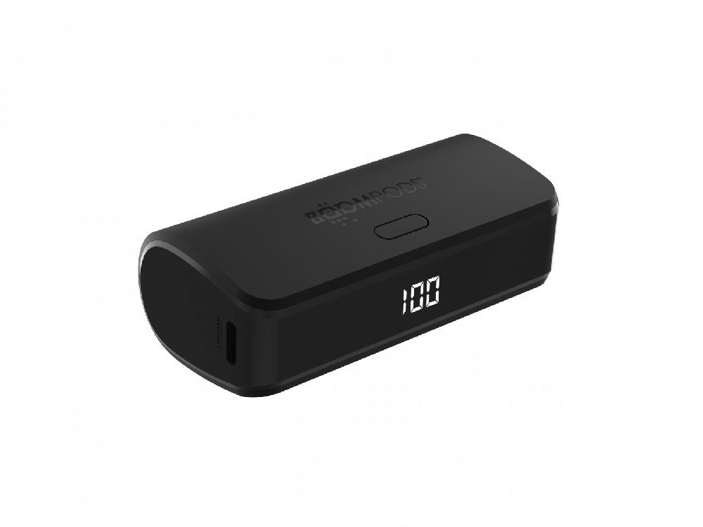 Boompods Powerboom fekete PD20W 5 000 mAh powerbank