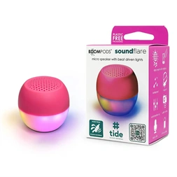 Boompods Soundflare Ocean rózsaszín bluetooth hangszóró