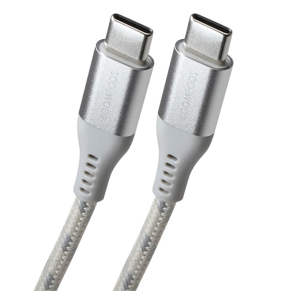Boompods Tide titánium szürke Type-C / Type-C 60W kábel