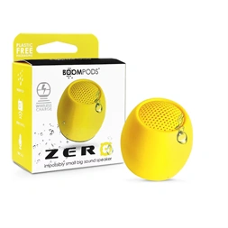 Boompods Zero Speaker citromsárga bluetooth hangszóró