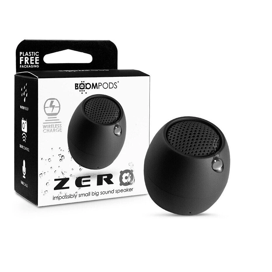 Boompods Zero Speaker fekete bluetooth hangszóró