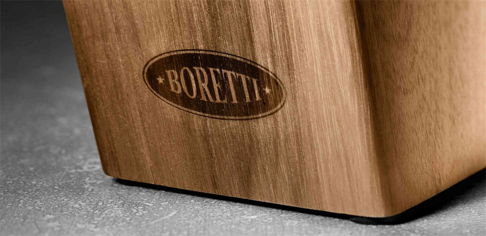 Boretti FSC, akácfa késtartó blokk
