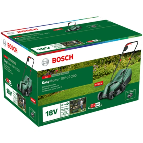 Bosch 06008B9D00 EasyMower 18V-32-200 akkus fűnyíró