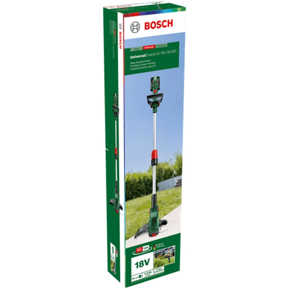 Bosch 06008C1F00 UniversalGrassCut 18V-26-500 akkus szegélyvágó