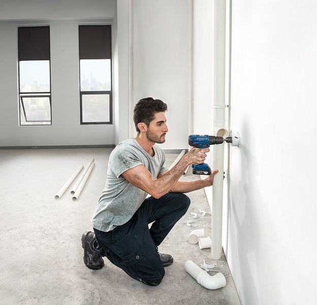 Bosch 06019F8307 GSB 180-Li Professional 2x2Ah kofferben akkus ütvefúró-csavarozó