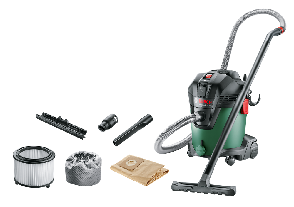 Bosch 06033D1200 AdvancedVac 20 nedves-száraz porszívó