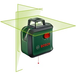 Bosch 0603663B06 AdvancedLevel 360 keresztvonalas zöld szintezőlézer