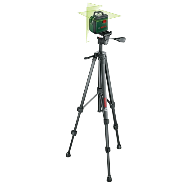 Bosch 0603663B07 AdvancedLevel 360 keresztvonalas zöld szintezőlézer + TT 150 álllvány