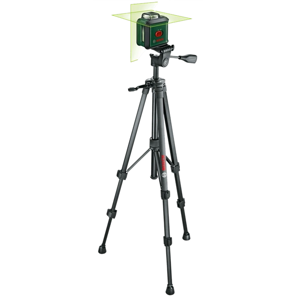 Bosch 0603663E06 UniversalLevel 360 keresztvonalas zöld szintezőlézer + TT 150 állvány