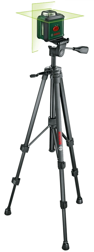 Bosch 0603663E06 UniversalLevel 360 keresztvonalas zöld szintezőlézer + TT 150 állvány