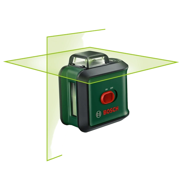 Bosch 0603663E07 UniversalLevel 360 keresztvonalas zöld szintezőlézer + TT 150 állvány + MM 3 univerzális tartóállvány