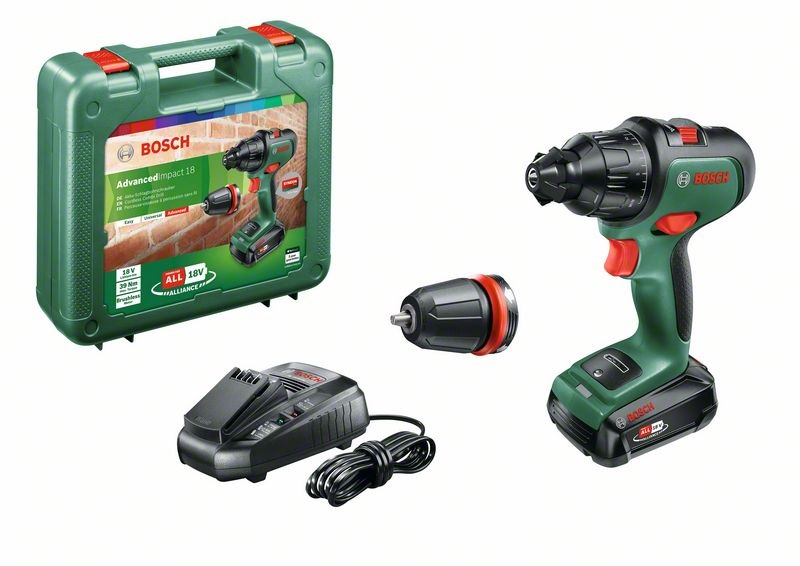 Bosch 06039B5108 AdvancedImpact 18 1x2,5Ah akkus ütvefúró-csavarozó