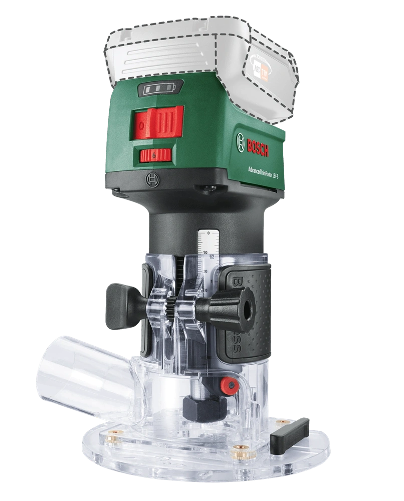 Bosch AdvancedTrimRouter 18V-8 akkumulátors felsőmaró