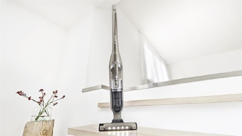Bosch BBH3ALL23 Flexxo Gen2 2 az 1-ben metál-fahéjbarna vezeték nélküli álló porszívó