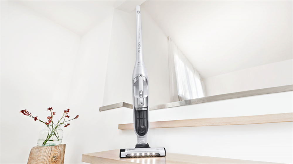 Bosch BBH3ALL28 Flexxo Gen2 2 az 1-ben fehér-ezüst vezeték nélküli álló porszívó