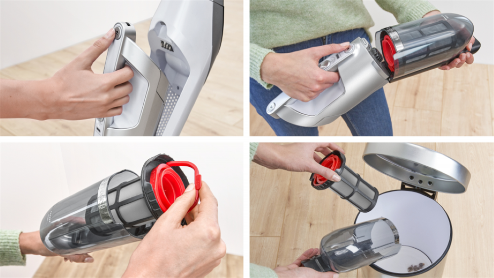 Bosch BBH3ALL28 Flexxo Gen2 2 az 1-ben fehér-ezüst vezeték nélküli álló porszívó