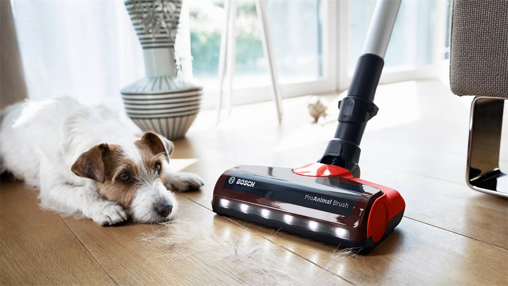 Bosch BBS711ANM Unlimited 7 ProAnimal vörös akkumulátoros álló porszívó