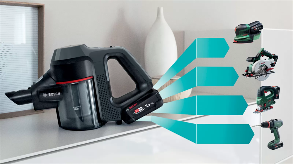 Bosch BBS712A Unlimited 7 grafitszürke vezeték nélküli porszívó