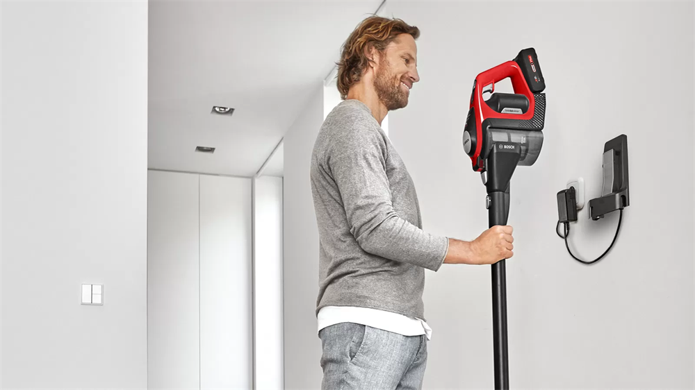 Bosch BBS8214PET Unlimited Gen2 ProAnimal vörös vezeték nélküli álló porszívó