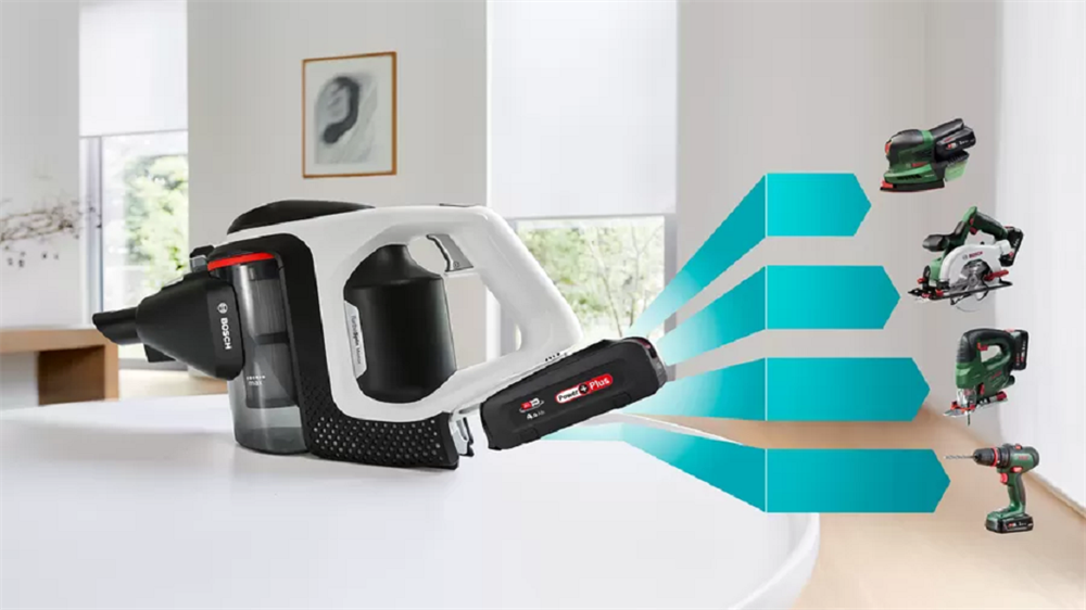 Bosch BBS8214 Unlimited Serie 8 Gen2 fekete-fehér vezeték nélküli álló porszívó