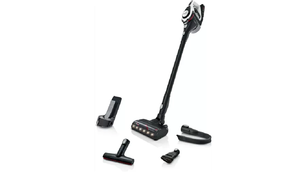Bosch BBS8214 Unlimited Serie 8 Gen2 fekete-fehér vezeték nélküli álló porszívó