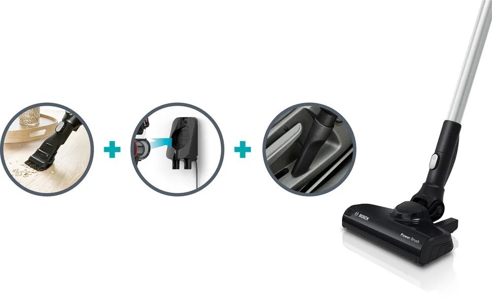 Bosch BCS611P4A Unlimited Serie6 éjkék vezeték nélküli álló porszívó