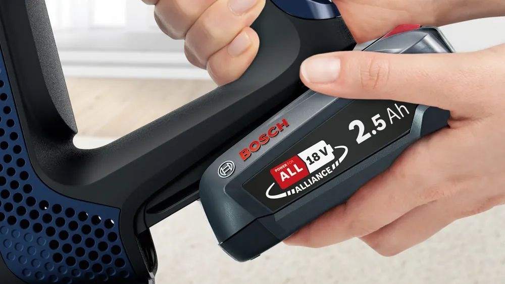 Bosch BCS611P4A Unlimited Serie6 éjkék vezeték nélküli álló porszívó