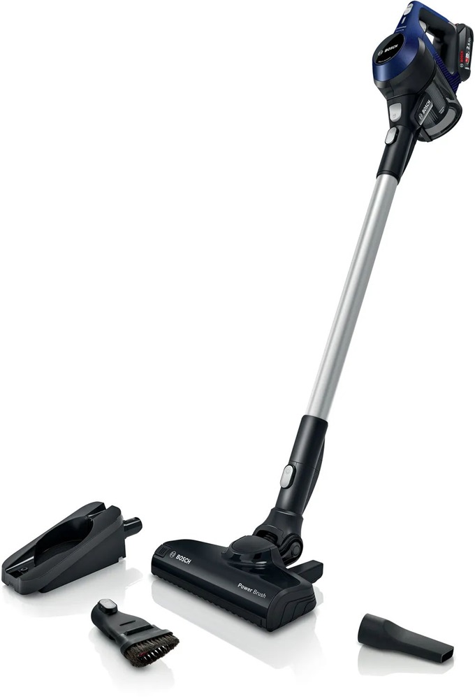 Bosch BCS611P4A Unlimited Serie6 éjkék vezeték nélküli álló porszívó