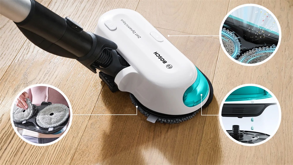 Bosch BCS71HYG1 Unlimited 7 ProHygienic Aqua vezeték nélküli porszívó