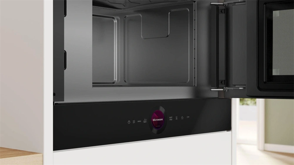Bosch BFL7221B1 21 liter, fekete, beépíthető mikrohullámű sütő